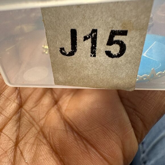 3/$30 Apple Stud Earrings Silver Pierced Pink Rhinestones Small Dainty Fruit - Picture 9 of 10